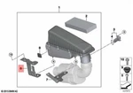 Genuine Bmw X5 X6 F15 F16 28IX 40EX Sac Sav Bracket Right 13718626744. Fixed Price $56.40.