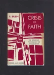 Crisis Of Faith The Religious Psychology Adolescence 1963 Vintage Hardback ... Fixed Price $17.50.