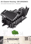 Chevrolet Sonic Air Cleaner Assembly Fits: 2012-20 New 95920467 Genuine Gm Oem. Fixed Price $108.97.