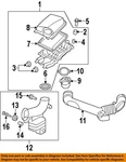 Gm Oem 07-12 Aura,malibu Enginetransaxle Intake-air Cleaner Assy 15908466. Fixed Price $61.59.