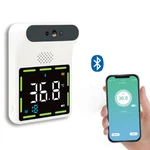 Wall Mounted Bluetooth Forehead Infrared Thermometer C/ Temperature Us. Fixed Price $26.99.