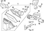 Genuine Ford Air Filter And Housing Assembly PC3Z-9600-E. Fixed Price $449.02.