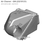 Genuine Gm Air Cleaner 23210121. Fixed Price $300.00.