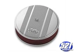 Holley 120-151 14 Inch Round Finned Vintage Series Air Cleaner Red Cotton Filter. Fixed Price $249.95.