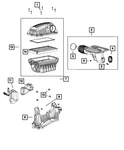 Genuine Mopar Air Cleaner Resonator 68264886AB. Fixed Price $99.35.
