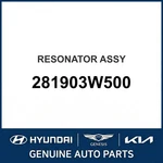 2010-2015 Kia Sportage Resonator Assembly Oem New 281903W500. Fixed Price $120.60.