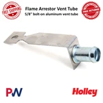 Holley Flame Arrestor Vent Tube, 5/8" Bolt-on, Aluminum, Natural Finish #720-31. Fixed Price $59.83.