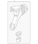 Genuine Bmw Air Duct 13-71-8-689-753. Fixed Price $185.17.