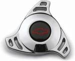 141-328 Chrome Air Cleaner Wing Nut With Small Hi-tech Red Bowtie Logo For 1/4-2. Fixed Price $25.99.