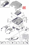 Genuine Porsche Cayenne 9YA Engine Cover 4M4133849R. Fixed Price $494.77.