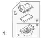 Genuine Ford Lincoln Mkx 2008-2010 Air Cleaner Housing Assembly 9G1Z-9600-A. Fixed Price $404.99.