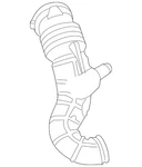 Genuine Ford Engine Air Intake Hose CK4Z-9C623-B. Fixed Price $262.85.