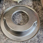 K&n 60-1430 Air Filter Base Plate Drop 5-1/8 Neck Chrome Top. Fixed Price $30.00.