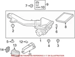 Genuine Oem Air Filter Housing Lid Clip For Bmw 335I Gt Xdrive. Fixed Price $10.01.