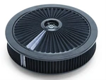 Edelbrock 43662 Air Cleaner Assembly Pro-flo Round 14 In. Black Cotton Gauze. Fixed Price $151.95.