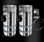 15" Vortex Air Cleaner Straps For Peterbilt 379 389. Fixed Price $1045.00.