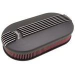 Edelbrock For Air Cleaner Classic Series Oval Aluminum 17 X 9 35IN 45IN. Fixed Price $301.85.