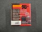 Nos Oem Still Factory Sealed In Plastic K&n High Flow Air Filter RU-0880. Fixed Price $64.14.