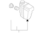 Genuine Nissan Engine Air Intake Resonator 16585-JG30A. Fixed Price $217.88.